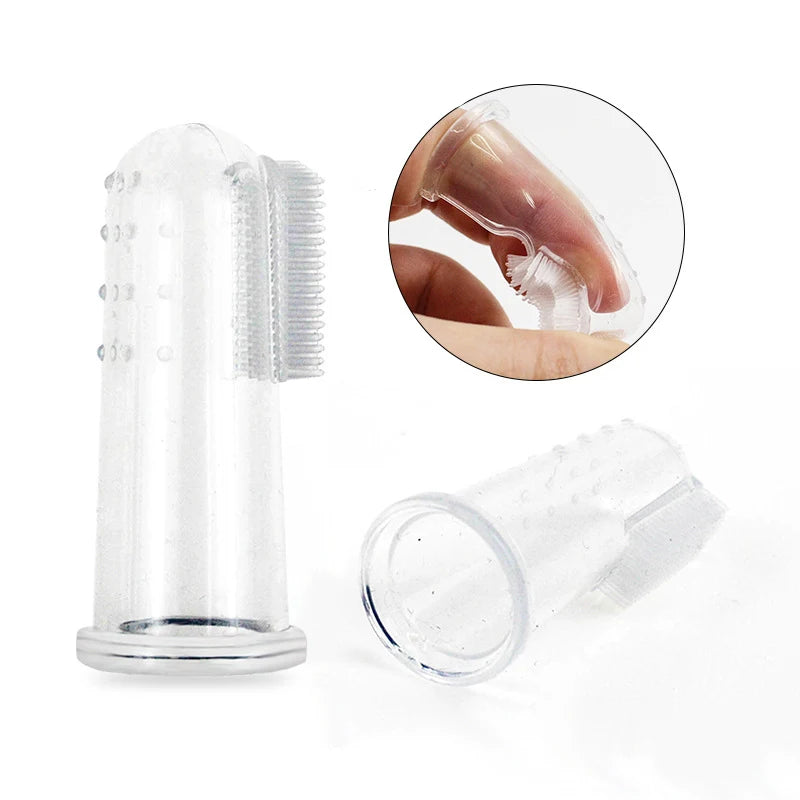 Brosse à dents super douce pour animaux de compagnie