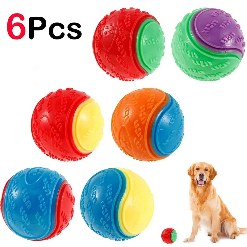 ColorBall le lot de six balles pour chien