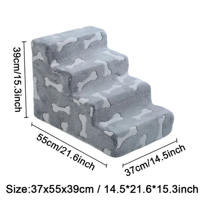 ComfortStep grandeur de l'escalier pour chien quatre marches