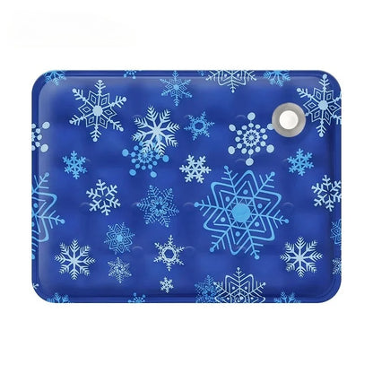 CoolComfort le tapis rafraichissant chien bleu foncer avec flocon