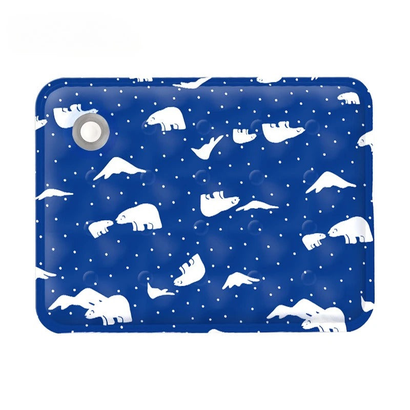 CoolComfort le tapis rafraichissant chien bleu foncer avec ours polaire