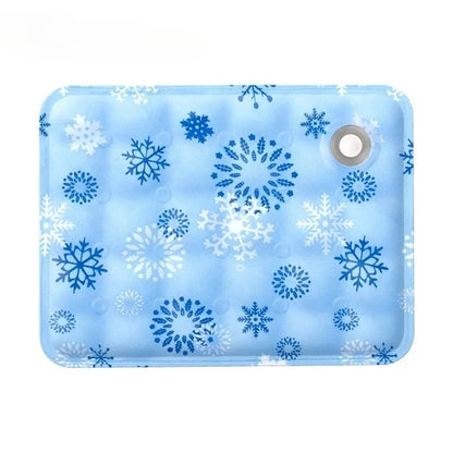 CoolComfort le tapis rafraichissant chien bleu pale avec flocon