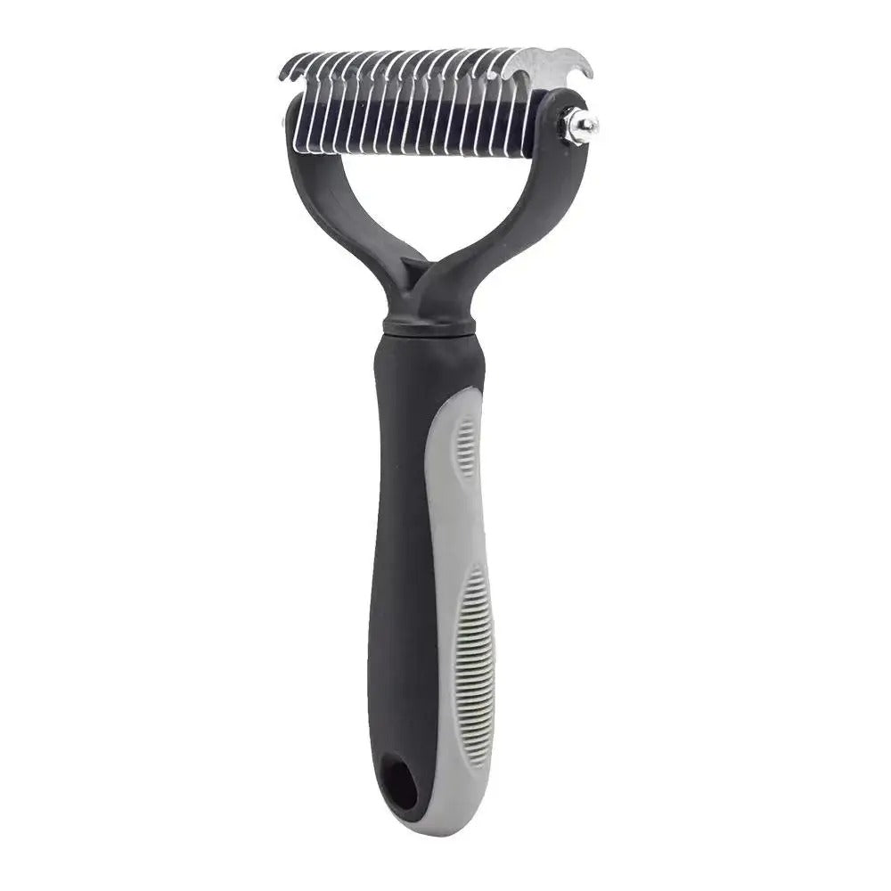 DemelExpert brosse pour chien poil long gris