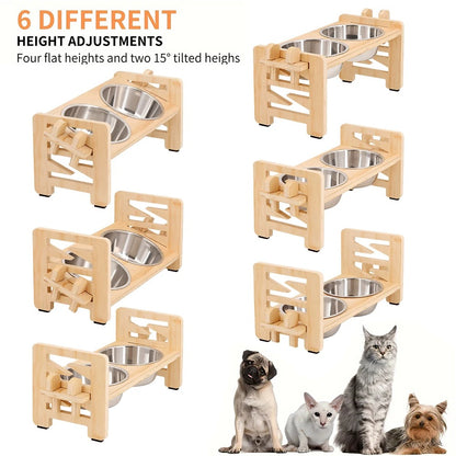 DigestConfort differente position de la gamelle chien sureleve