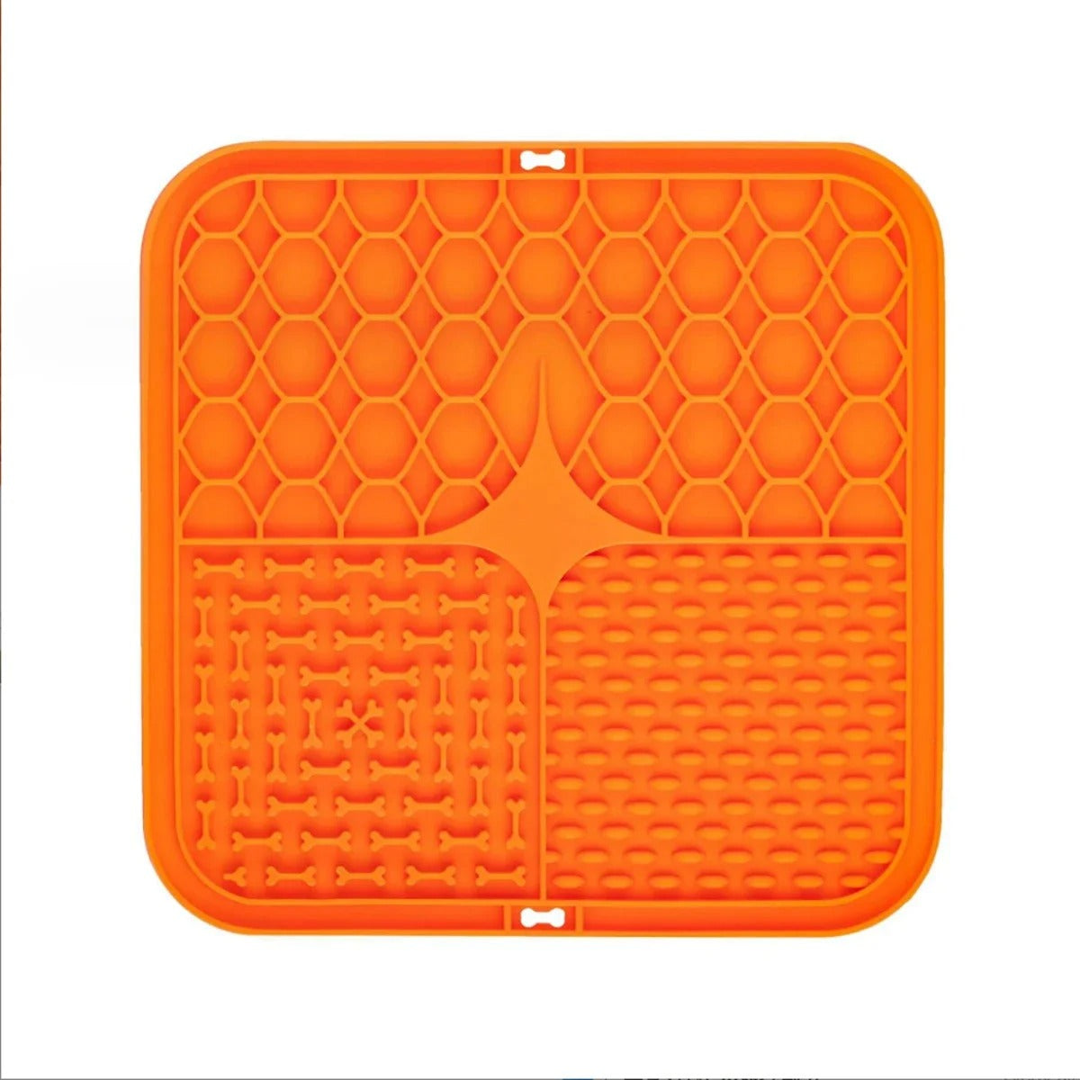 DogMat un tapis de lechage orange