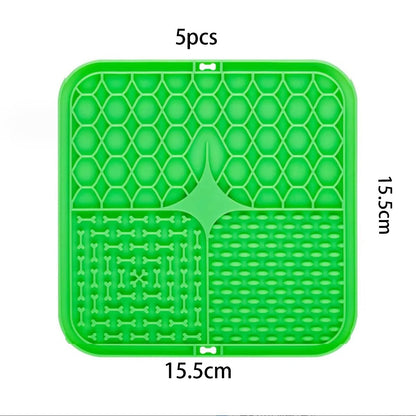 DogMat un tapis de lechage vert