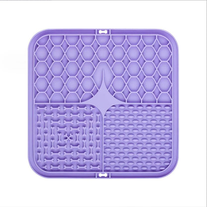 DogMat un tapis de lechage violet
