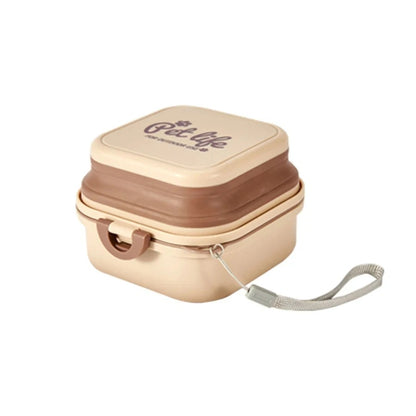 DuraPro vu de la gamelle pour chien beige
