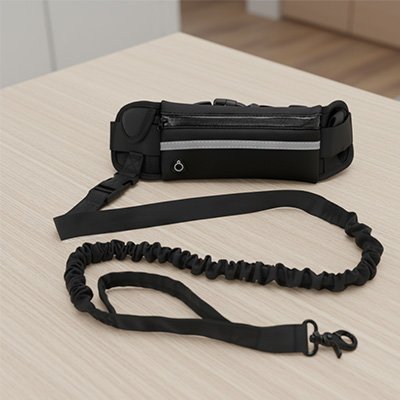 Pro-Comfort laisse canicross pose sur une table