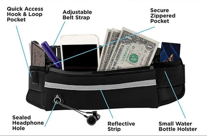 Pro-Comfort vu du sac de la laisse canicross