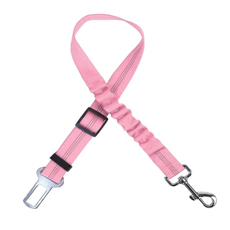 SafeDrive ceinture chien voiture rose
