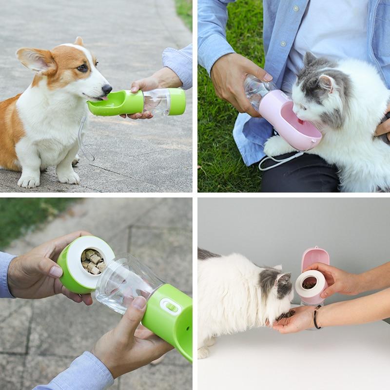 Bottle&Bowl™ | Gourde pour chien - Action Canin