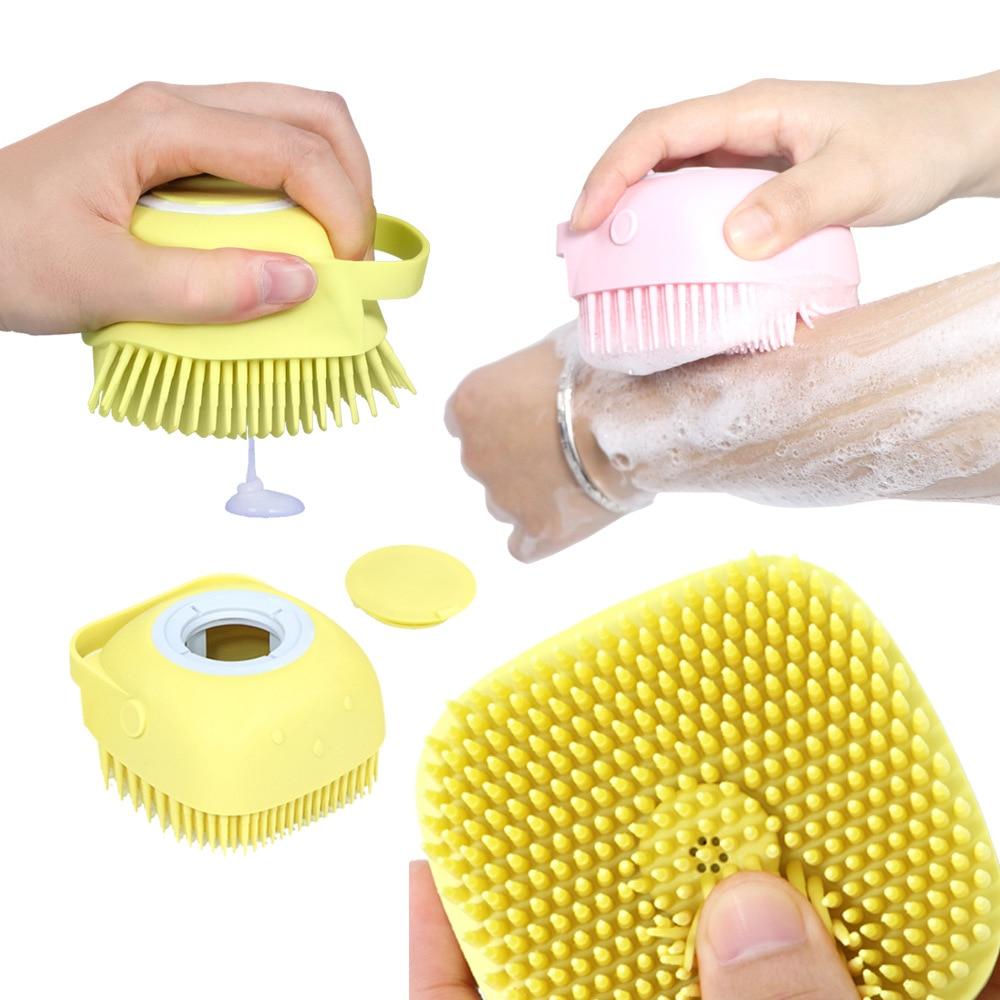 BrossyDog™ - Brosse de bain pour animaux 2 en 1 | chien - Action Canin