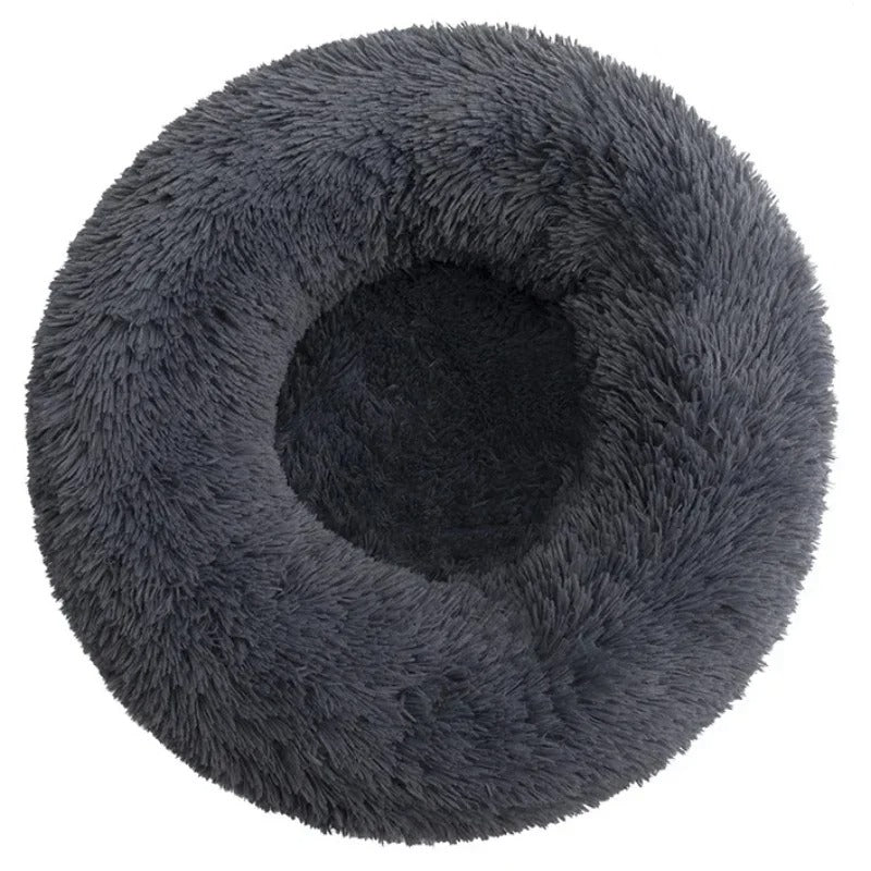doggypouf coussin doux pour chien gris fonce