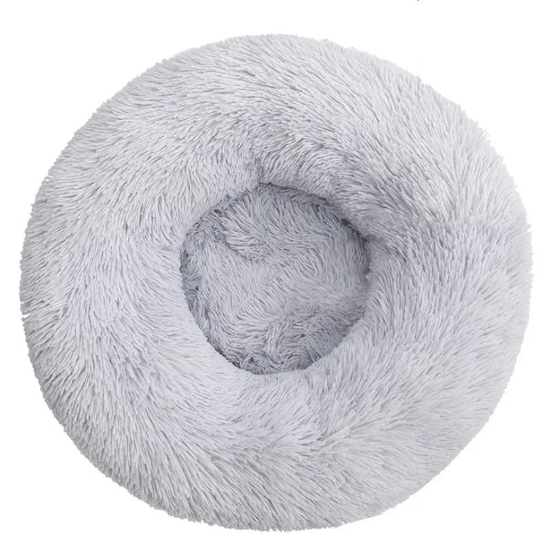 doggypouf coussin doux pour chien gris pale