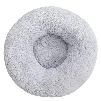 doggypouf coussin doux pour chien gris pale