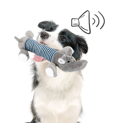SoundToys™ - Jouet peluche pour chiens - Action Canin